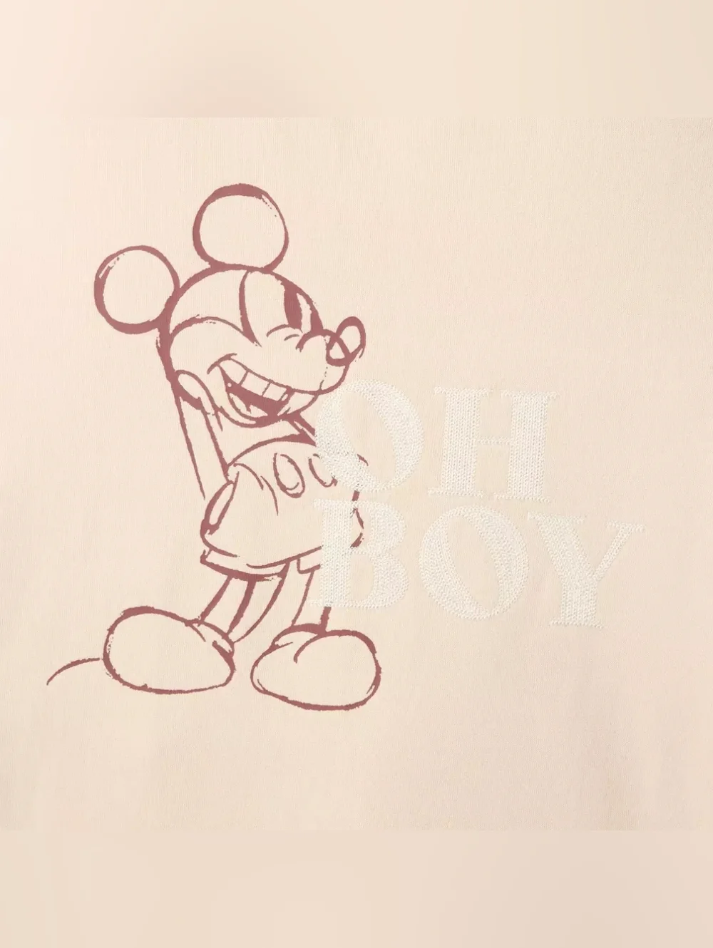 Mickey Mouse ''Oh Boy'' Pullover Sweater - Picture 3 of 12